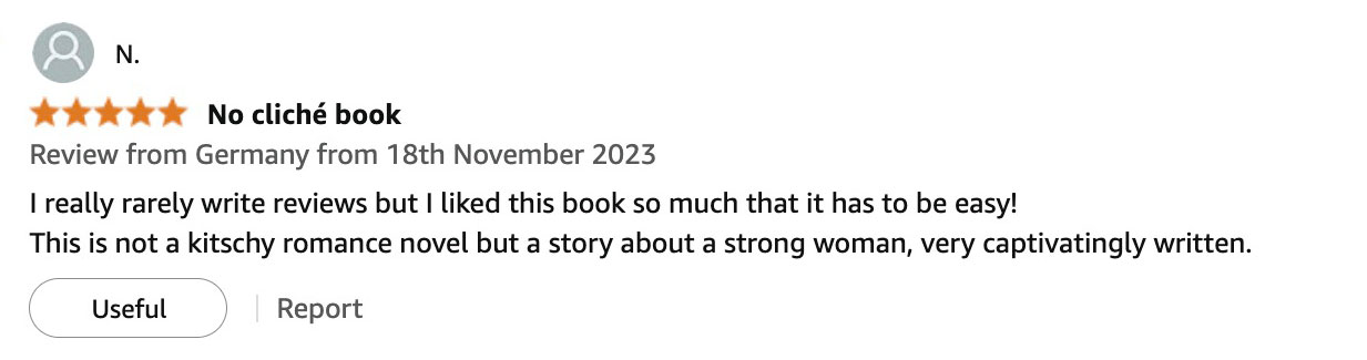 Amazon reader review 23 of The Highlanderess