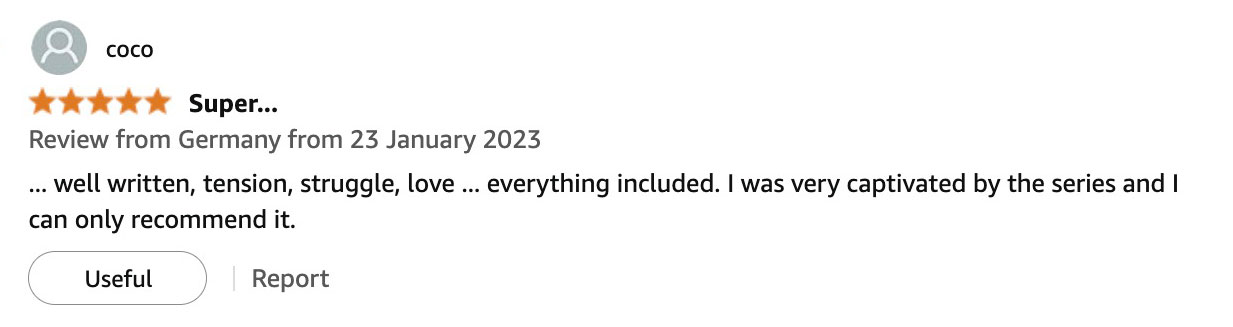 Amazon reader review 28 of The Highlanderess