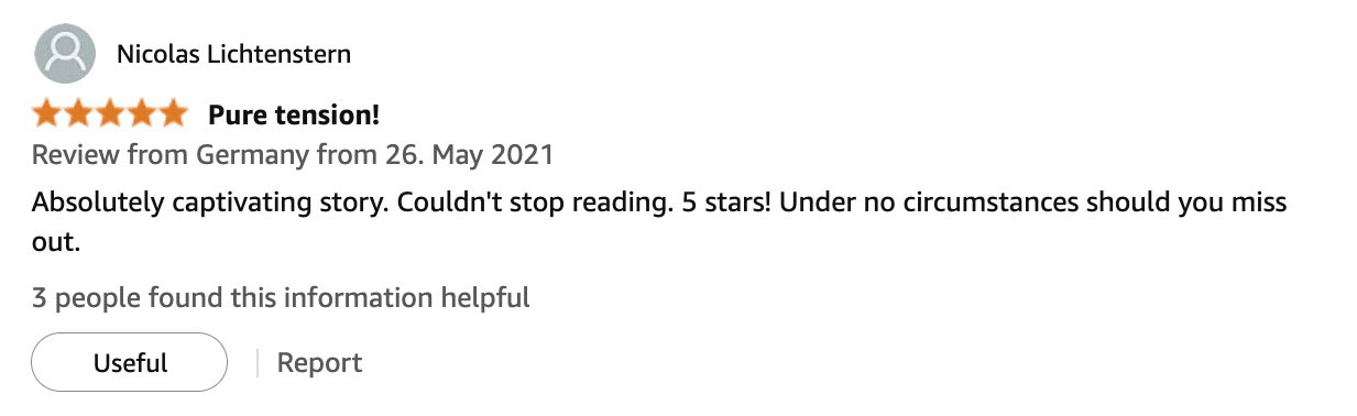 Amazon reader review 31 of The Highlanderess