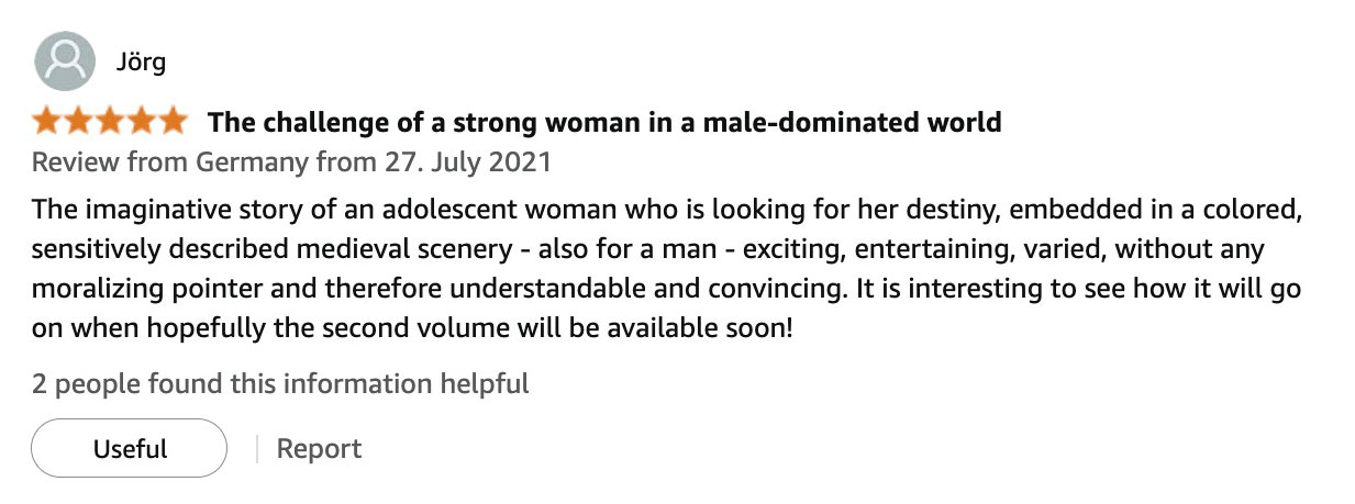 Amazon reader review 34 of The Highlanderess